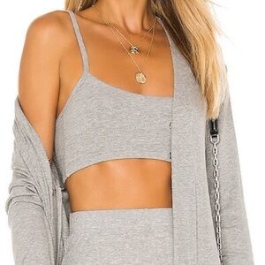 LNA X REVOLVE Ribbed Bandeau Bra